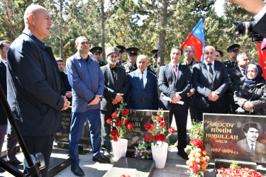 Şəhid Orucov Rəhim Həbibullah oğlunun  anım günü ilə əlaqədar məzarı ziyarət olundu