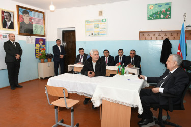 Qubadlı Rayon İcra Hakimiyyətinin  başçısı rayon sakinləri ilə növbəti  səyyar qəbul keçirdi