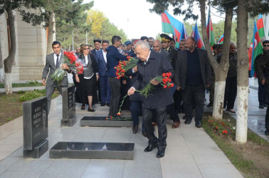 25 oktyabr Qubadlı Şəhəri Günü və Şəhid İsgəndərov İlkin Camal oğlunun anım günü ilə əlaqədar tədbir keçirildi