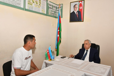 Qubadlı Rayon İcra Hakimiyyətinin  başçısı rayon sakinləri ilə növbəti  səyyar qəbul keçirdi