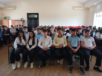 “Şüurlu cəmiyyət, sağlam ailə: Erkən nikah və məişət zorakılığına qarşı maariflənək” başlıqlı tədbir təşkil edilib
