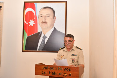15 iyun Milli Qurtuluş Günü ilə  əlaqədar “Milli Qurtuluşdan Zəfərə”  mövzusunda tədbir keçirildi