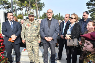 Azərbaycanın Milli Qəhrəmanı,  polkovnik Şükür Həmidovun anım  günü qeyd olunub