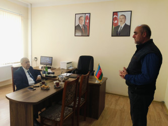Qubadlı Rayon İcra Hakimiyyətinin  başçısı rayon sakinləri ilə növbəti  səyyar qəbul keçirdi