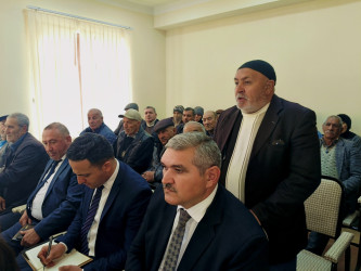 Qubadlı Rayon İcra Hakimiyyətinin  başçısı rayon sakinləri ilə növbəti  səyyar qəbul keçirdi