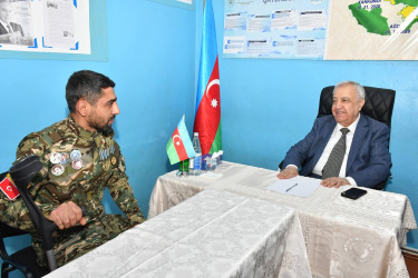 Qubadlı Rayon İcra Hakimiyyətinin  başçısı rayon sakinləri ilə növbəti  səyyar qəbul keçirdi