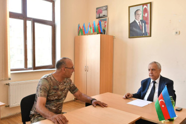 Qubadlı Rayon İcra Hakimiyyətinin  başçısı rayon sakinləri ilə növbəti  səyyar qəbul keçirdi