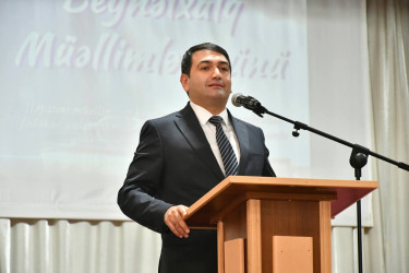 5 oktyabr - Beynəlxalq  Müəllimlər Günü münasibətilə  tədbir keçirildi