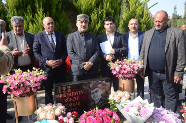 Şəhid Mustafayev Rüfət Zöhrab oğlunun  anım günü qeyd olundu