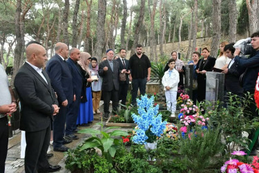 Qubadlı rayonunun şəhidləri Bakı Şəhidlər Xiyabanında yad olundu, eyni zamanda Şəhid Xanlar Nuriyevin 60 illik yubileyi qeyd edildi