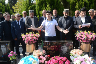 Şəhid Mustafayev Rüfət Zöhrab oğlunun  anım günü qeyd olundu