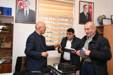 Şəhid Cavanşir Rüstəmova həsr olunan “Əbədiyyət  yolçusu” kitabının təqdimat mərasimi keçirildi.