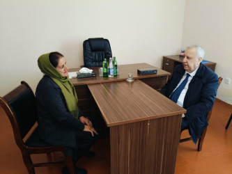 Qubadlı Rayon İcra Hakimiyyətinin  başçısı Hacıqabul rayonunda keçmiş  məcburi köçkünlərlə növbəti səyyar  qəbul keçirdi.