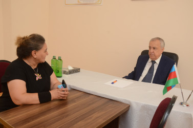 Qubadlı Rayon İcra Hakimiyyətinin  başçısı rayon sakinləri ilə növbəti  səyyar qəbul keçirdi