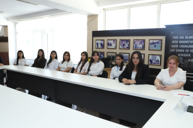 "İnsan Hüquqları Aylığı" çərçivəsində "Hüquqi savadlılıq hər bir gəncin gücüdür" mövzusunda tədbir keçirilib