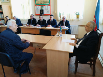 Qubadlı Rayon İcra Hakimiyyətinin  başçısı rayon sakinləri ilə növbəti  səyyar qəbul keçirdi