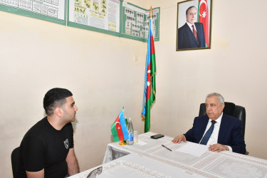 Qubadlı Rayon İcra Hakimiyyətinin  başçısı rayon sakinləri ilə növbəti  səyyar qəbul keçirdi