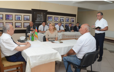 Qubadlı Rayon İcra Hakimiyyətinin  başçısı rayon sakinləri ilə növbəti  səyyar qəbul keçirdi.