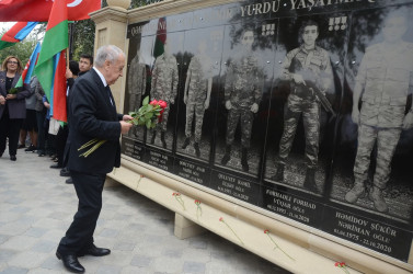 "27 SENTYABR - ANIM GÜNÜ"NÜN 5-Cİ İL DÖNÜMÜ İLƏ ƏLAQƏDAR  TƏDBİRLƏR KEÇİRİLDİ