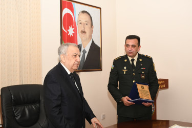 Səfərbərlik və Hərbi Xidmətə Çağırış üzrə  Dövlət Xidmətinin işçilərinin peşə bayramı  münasibəti ilə tədbir keçirildi.