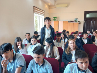 “Şüurlu cəmiyyət, sağlam ailə: Erkən nikah və məişət zorakılığına qarşı maariflənək” başlıqlı tədbir təşkil edilib