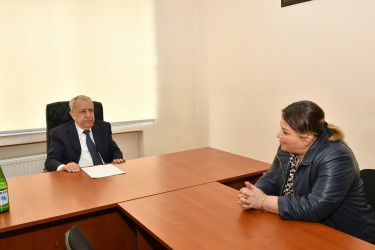 Qubadlı Rayon İcra Hakimiyyətinin  başçısı rayon sakinləri ilə növbəti  səyyar qəbul keçirdi