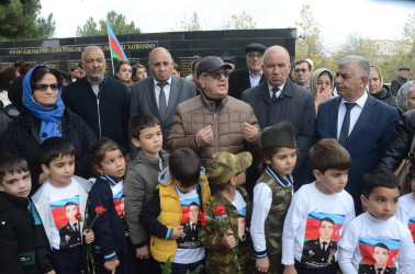 Şəhid Məhərrəmov Ülvi Tahir oğlunun anım günü  ilə əlaqədar tədbir keçirildi