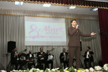 “8 Mart Beynəlxalq Qadınlar Günü ” münasibətilə tədbir keçirildi