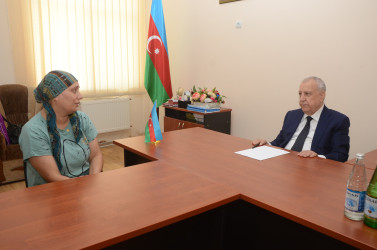 Qubadlı Rayon İcra Hakimiyyətinin  başçısı rayon sakinləri ilə növbəti  səyyar qəbul keçirdi.