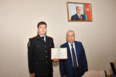 AZƏRBAYCAN POLİSİNİN YARANMASININ 108-Cİ İL DÖNÜMÜ MÜNASİBƏTİLƏ TƏDBİR KEÇİRİLDİ