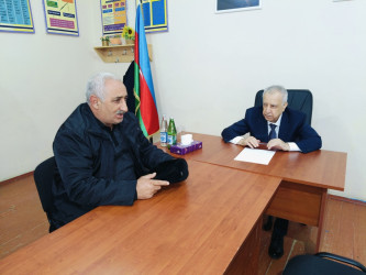 Qubadlı Rayon İcra Hakimiyyətinin  başçısı rayon sakinləri ilə növbəti  səyyar qəbul keçirdi