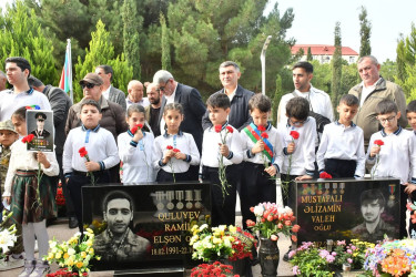 Şəhid leytenant Ülvi Tahir oğlu  Məhərrəmovun anım günü qeyd  olundu