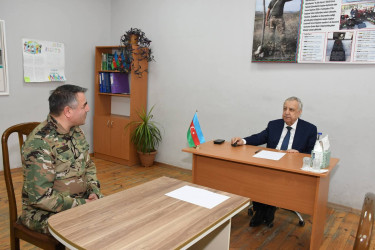 Qubadlı Rayon İcra Hakimiyyətinin başçısı rayon sakinləri ilə növbəti səyyar qəbul keçirdi