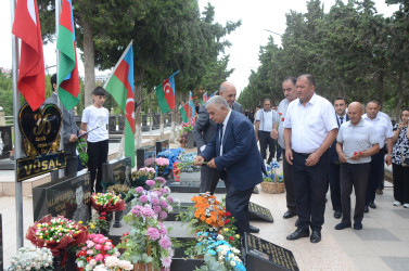 Şəhid Allahverdiyev Vüsal Tahir oğlunun doğum günü ilə əlaqədar  tədbir keçirildi