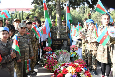 Şəhid Həsənzadə Məhəmmədəli  Hörmət oğlunun anım günü
