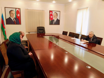 Qubadlı Rayon İcra Hakimiyyətinin  başçısı rayon sakinləri ilə növbəti  səyyar qəbul keçirdi