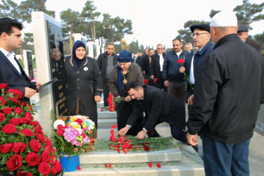 Şəhid Alıyev Elçin Bayram oğlunun anım günü