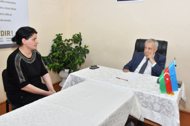 Qubadlı Rayon İcra Hakimiyyətinin  başçısı rayon sakinləri ilə növbəti  səyyar qəbul keçirdi