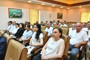 Qubadlı Rayon İcra Hakimiyyətində  23 iyun – Dövlət Qulluqçularının  Peşə bayramı qeyd olundu