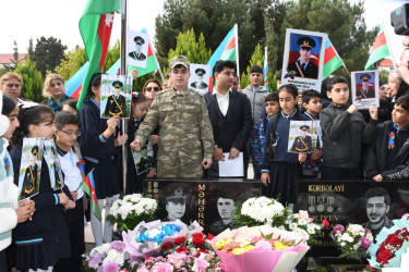 ŞƏHİD LEYTENANT MƏHƏRRƏMOV  ÜLVİ TAHİR OĞLUNUN ANIM GÜNÜ