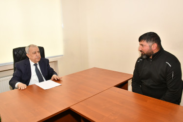 Qubadlı Rayon İcra Hakimiyyətinin  başçısı rayon sakinləri ilə növbəti  səyyar qəbul keçirdi