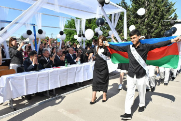 Qubadlı rayonunun ümumtəhsil  məktəblərində "Son zəng" tədbirləri keçirilib
