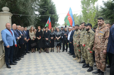 "27 SENTYABR - ANIM GÜNÜ"NÜN 5-Cİ İL DÖNÜMÜ İLƏ ƏLAQƏDAR  TƏDBİRLƏR KEÇİRİLDİ