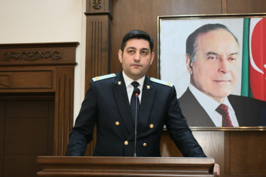 Respublikada aktual olan və artım  dinamikası müşahidə edilən ictimai təhlükəli əməllərin qarşısının alınması mövzusunda tədbir keçirildi