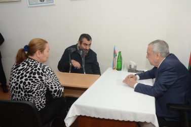 Qubadlı Rayon İcra Hakimiyyətinin  başçısı rayon sakinləri ilə növbəti  səyyar qəbul keçirdi.