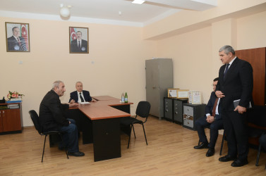 Qubadlı Rayon İcra Hakimiyyətinin  başçısı rayon sakinləri ilə növbəti  səyyar qəbul keçirdi.