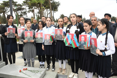 Azərbaycanın Milli Qəhrəmanı, Şəhid polkovnik Həmidov Şükür Nəriman oğlunun anım günü