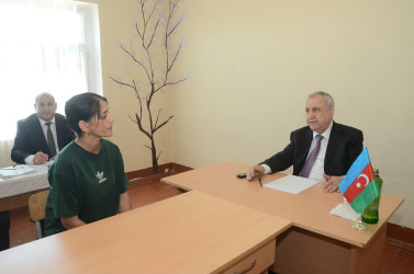 Qubadlı Rayon İcra Hakimiyyətinin  başçısı rayon sakinləri ilə növbəti  səyyar qəbul keçirdi.