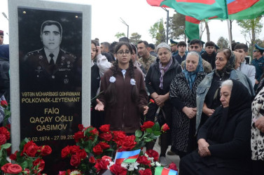 "27 SENTYABR - ANIM GÜNÜ"NÜN 5-Cİ İL DÖNÜMÜ İLƏ ƏLAQƏDAR  TƏDBİRLƏR KEÇİRİLDİ