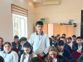 “Şüurlu cəmiyyət, sağlam ailə: Erkən nikah və məişət zorakılığına qarşı maariflənək” başlıqlı tədbir təşkil edilib